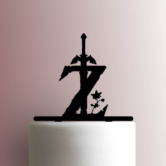 The Legend of Zelda ? Breath Of The Wild Logo - Acrylic Cake Topper