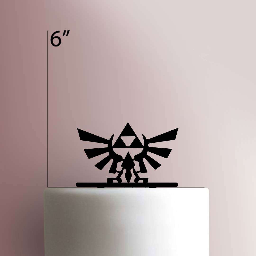Legend of Zelda ? Triforce- Acrylic Cake Topper