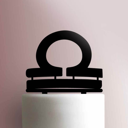 Libra Zodiac Symbol- Acrylic Cake Topper