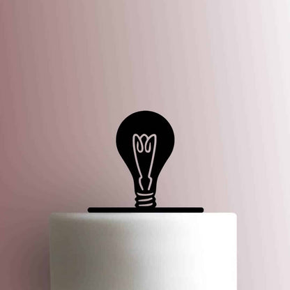 Light Bulb - Acrylic Cake Topper