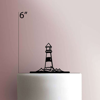 Lighthouse- Acrylic Cake Topper
