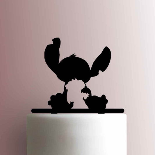 Lilo and Stitch Silhouette Cameo - Acrylic Cake Topper