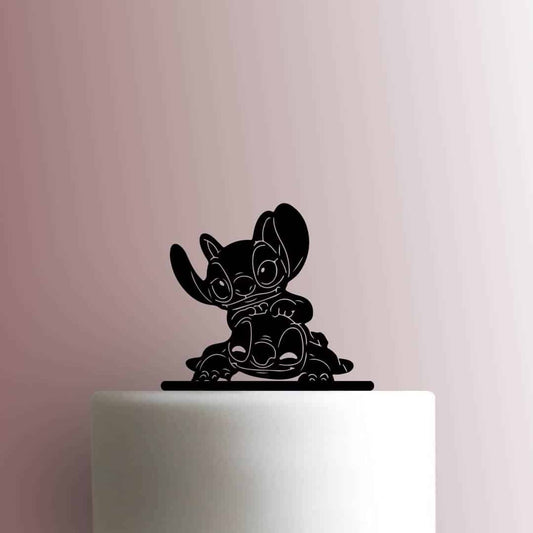 Lilo and Stitch ? Stitch and Angel - Acrylic Cake Topper
