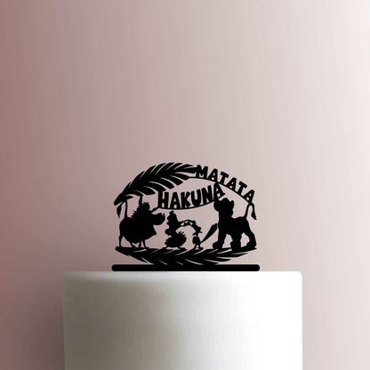 Lion King ? Hakuna Matata - Acrylic Cake Topper