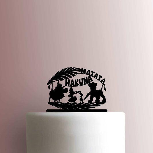 Lion King ? Hakuna Matata - Acrylic Cake Topper