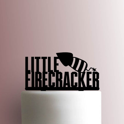 Little Firecracker - Acrylic Cake Topper