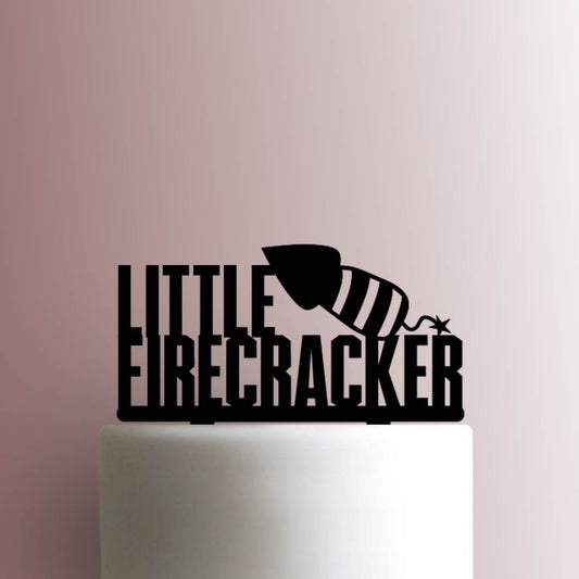 Little Firecracker - Acrylic Cake Topper