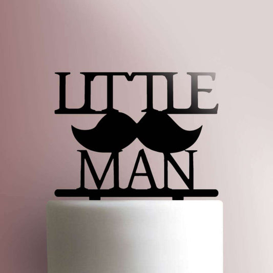 Little Man- Acrylic Cake Topper
