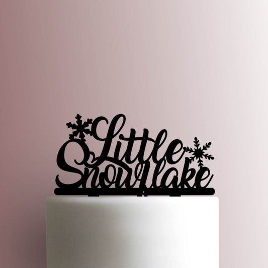 Little Snowflake- Acrylic Cake Topper