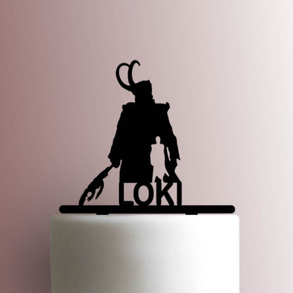 Loki Cameo - Acrylic Cake Topper