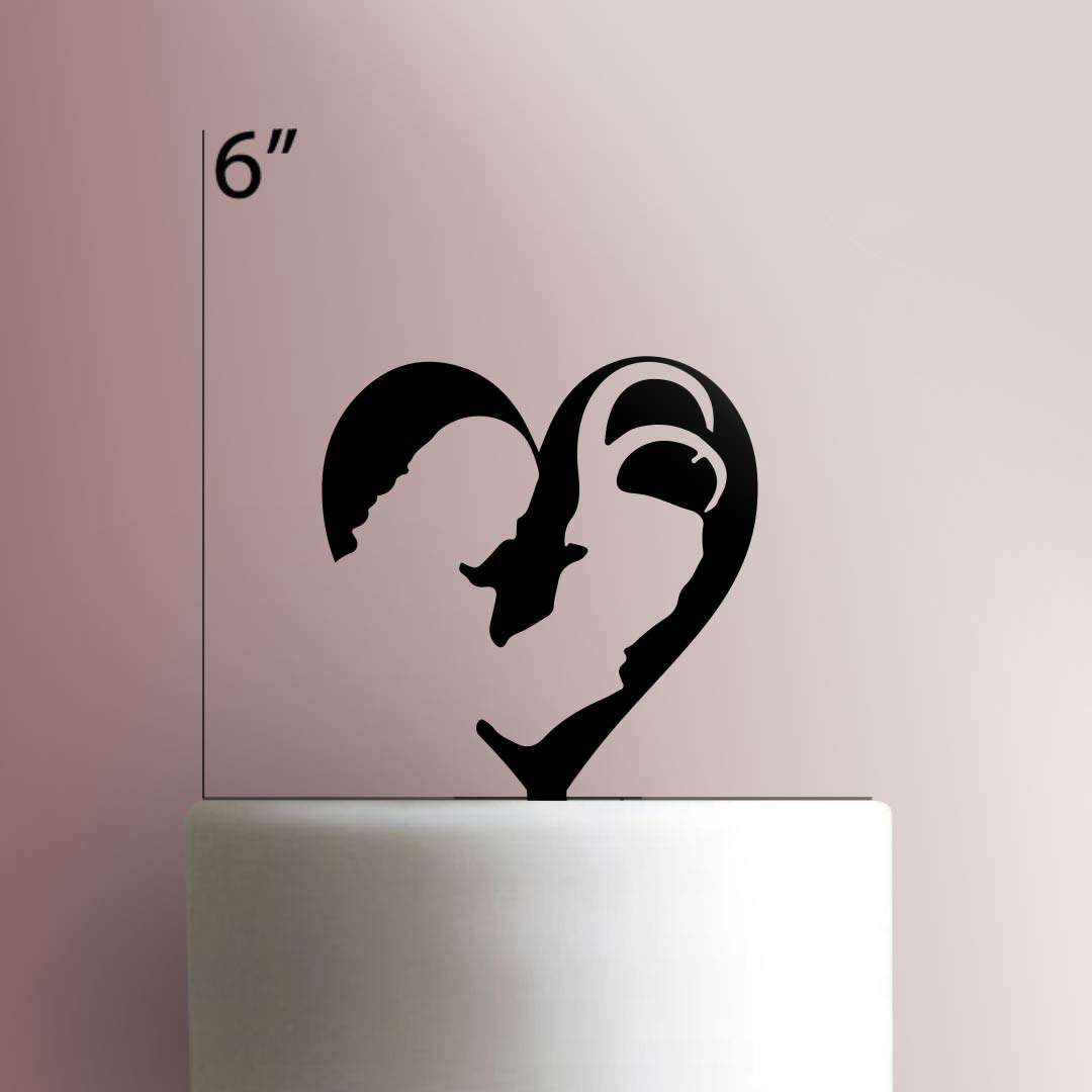 Loki Heart- Acrylic Cake Topper