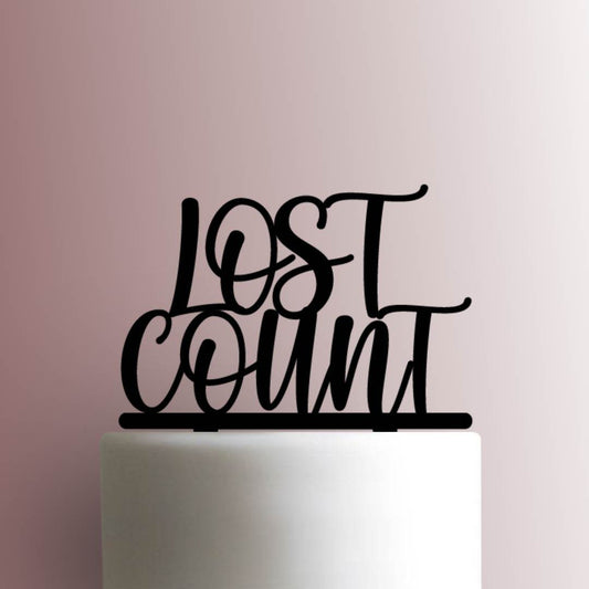 Lost Count - Acrylic Cake Topper