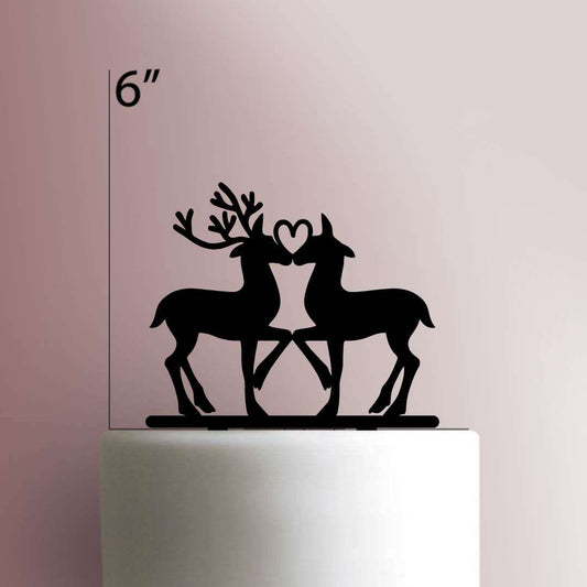Love Deer- Acrylic Cake Topper