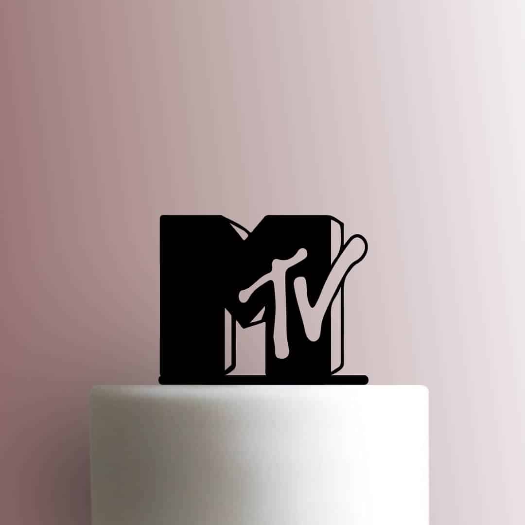 MTV Logo - Acrylic Cake Topper
