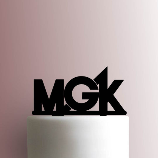 Machine Gun Kelly Musician Logo - Acrylic Cake Topper