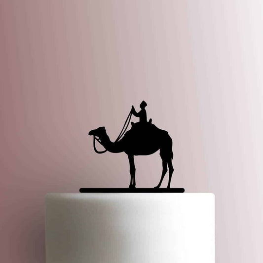 Man Riding Camel - Acrylic Cake Topper