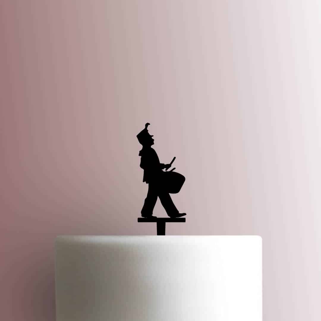 Marching Band Snare Drum - Acrylic Cake Topper