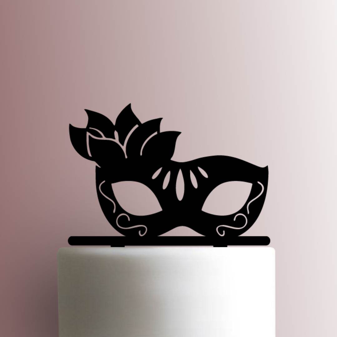 Masquerade Mask - Acrylic Cake Topper