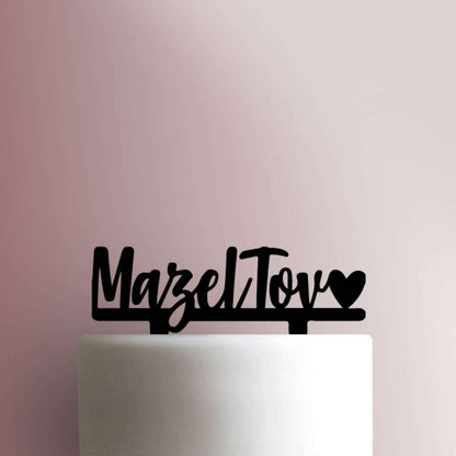 Mazel Tov- Acrylic Cake Topper