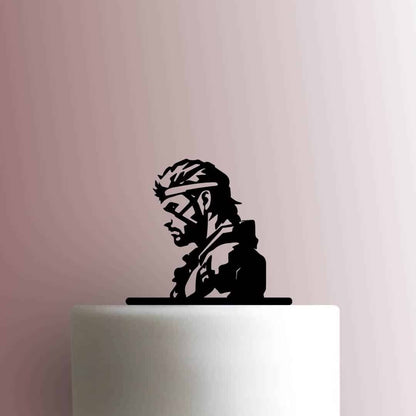 Metal Gear Solid ? Snake - Acrylic Cake Topper