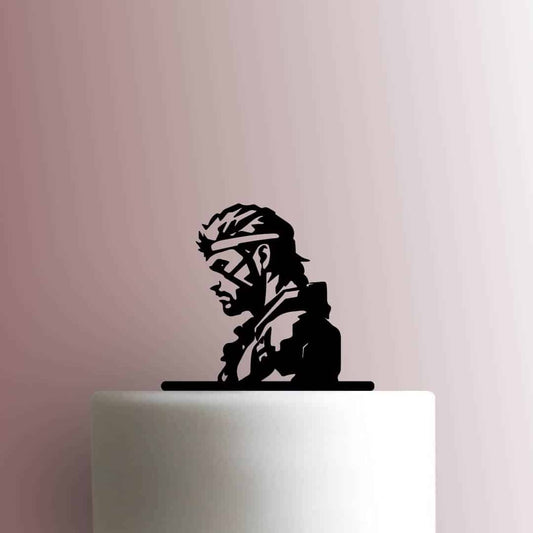 Metal Gear Solid ? Snake - Acrylic Cake Topper