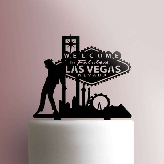 MJ Welcome to Fabulous Las Vegas- Acrylic Cake Topper
