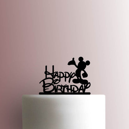 Mickey Mouse Happy Birthday - Acrylic Cake Topper