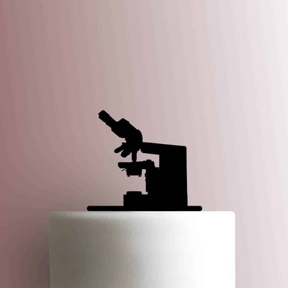 Microscope - Acrylic Cake Topper