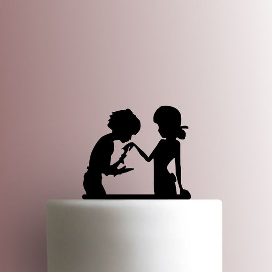 Miraculous ? Cat Noir and Lady Bug - Acrylic Cake Topper