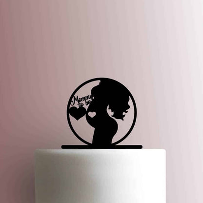 Mommy To Be Pregnant Belly - Acrylic Cake Topper