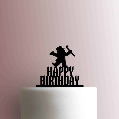 Monopoly Happy Birthday - Acrylic Cake Topper