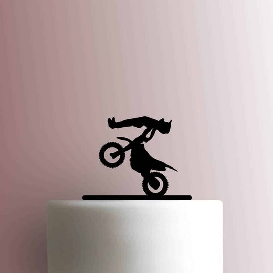 Motorcycle Tricks - Acrylic Cake Topper