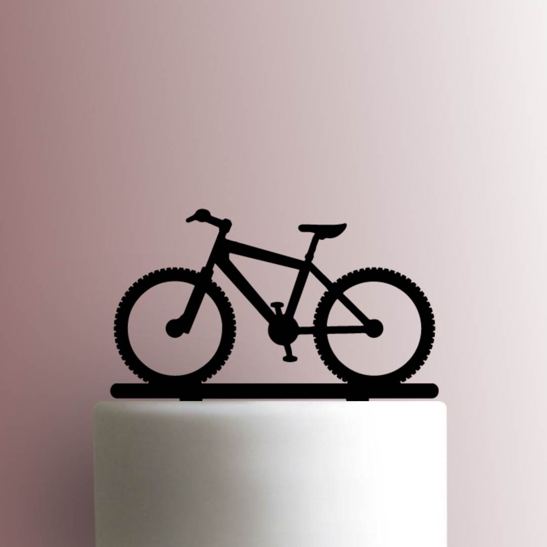 Mountain Bike- Acrylic Cake Topper