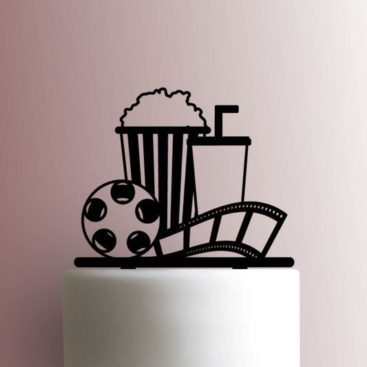 Movie Night - Acrylic Cake Topper