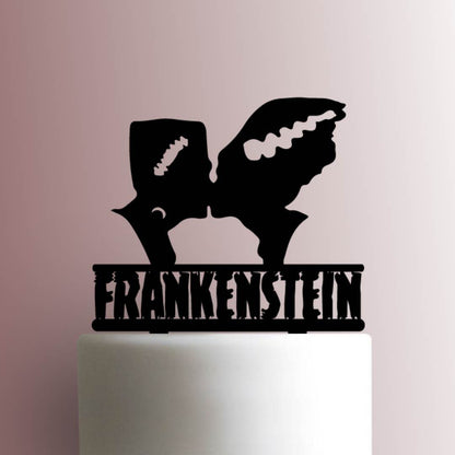 Custom Mr and Mrs Frankenstein - Acrylic Cake Topper