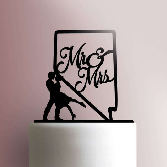 Mr and Mrs Nevada- Acrylic Cake Topper