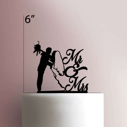 Mr. and Mrs. - Acrylic Cake Topper