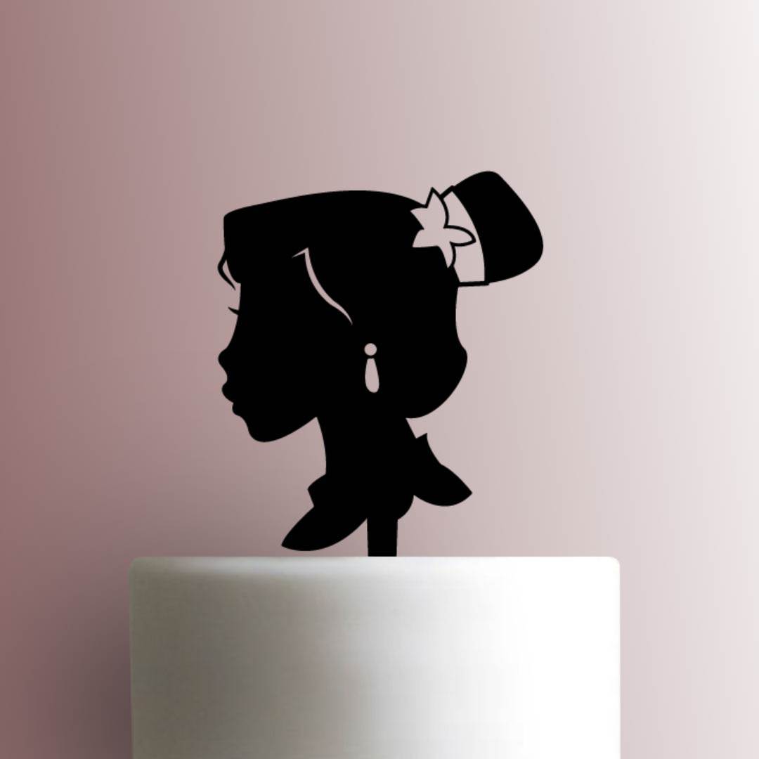 Mulan Head - Acrylic Cake Topper