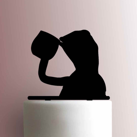 Muppets ? Kermit the Frog Coffee Meme- Acrylic Cake Topper