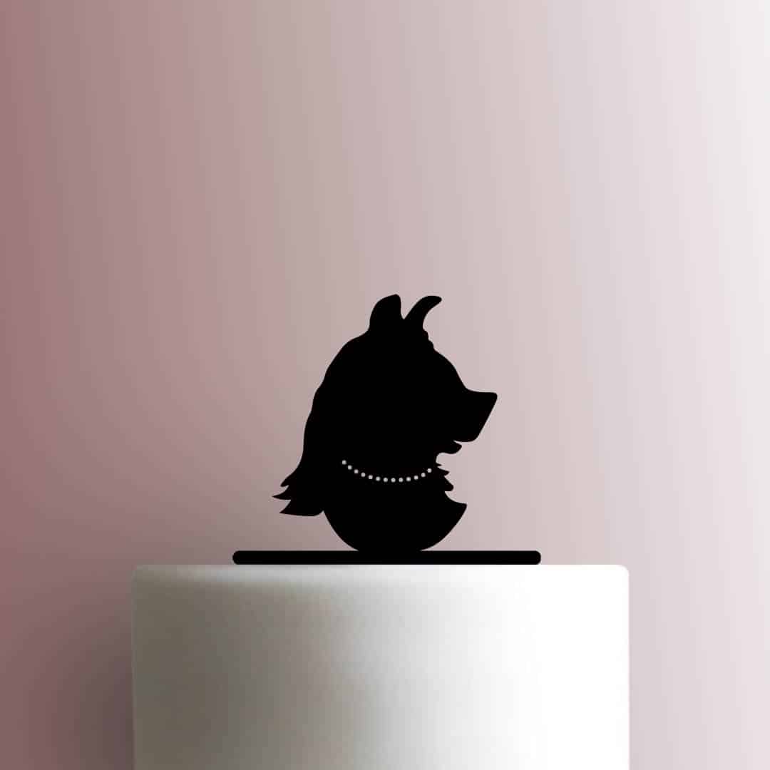 Muppets ? Miss Piggy - Acrylic Cake Topper