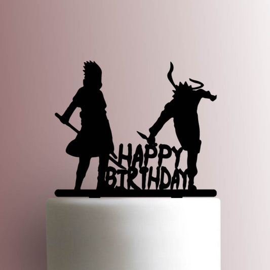 Naruto Happy Birthday - Acrylic Cake Topper