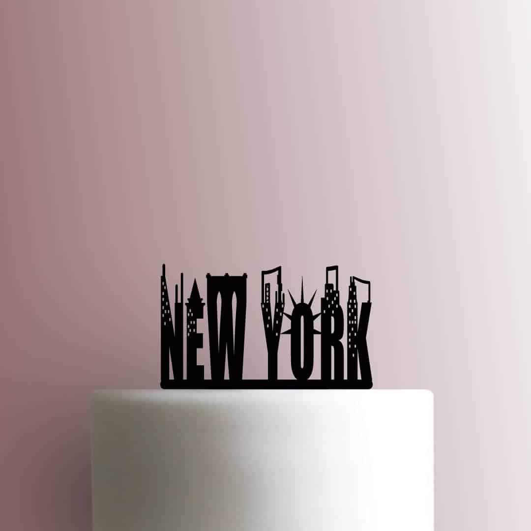 New York City - Acrylic Cake Topper