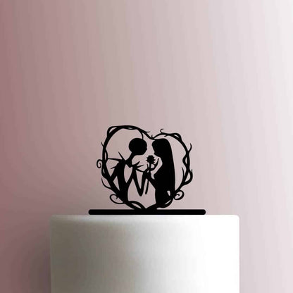Nightmare Before Christmas ? Jack and Sally - Acrylic Cake Topper