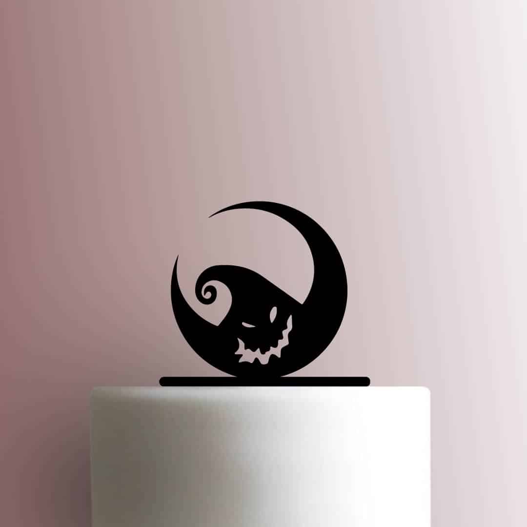 Nightmare Before Christmas ? Oogie Boogie Moon - Acrylic Cake Topper