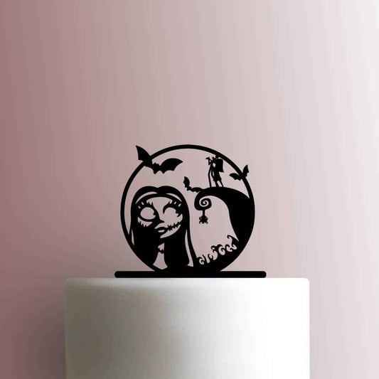 Nightmare Before Christmas ? Sally and Jack - Acrylic Cake Topper