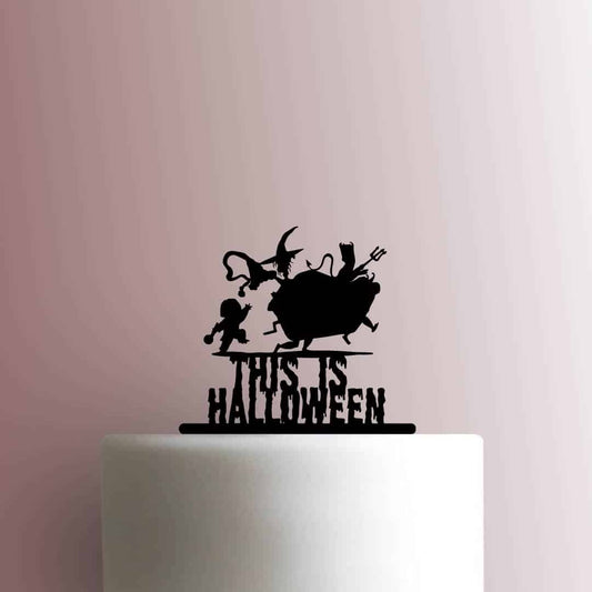 Nightmare Before Christmas ? This is Halloween - Acrylic Cake Topper