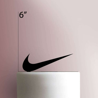 Nike- Acrylic Cake Topper