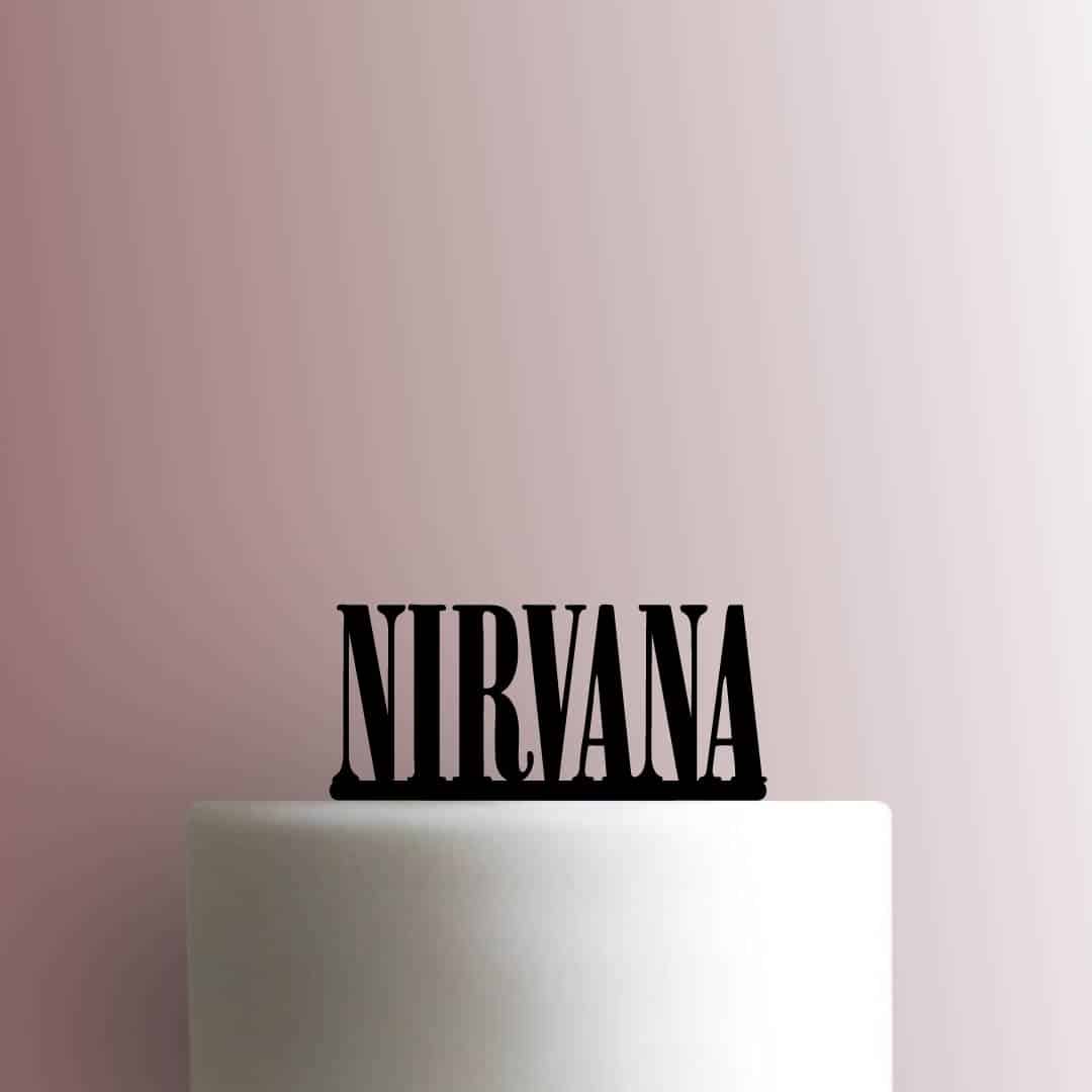 Nirvana Logo - Acrylic Cake Topper