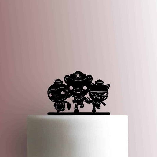 Octonauts Gang - Acrylic Cake Topper