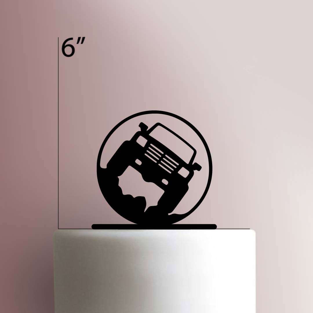 Off Roading- Acrylic Cake Topper